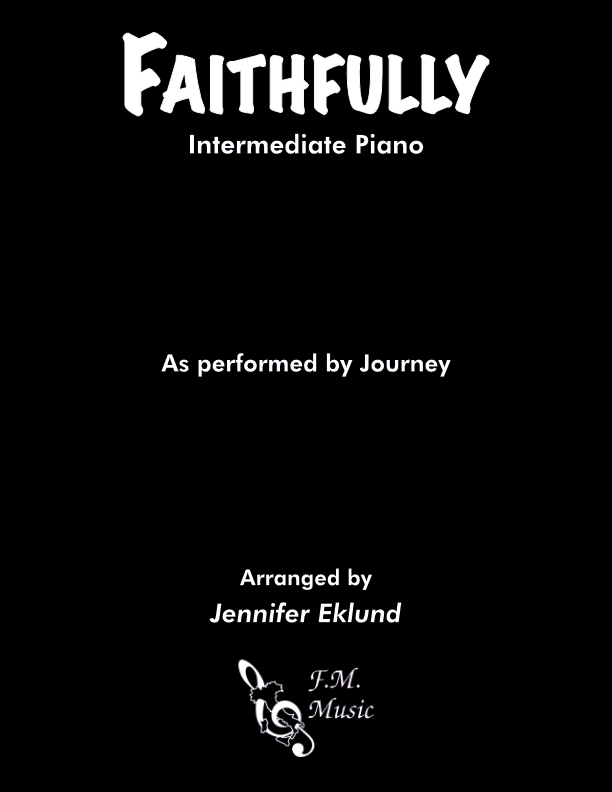 Faithfully Intermediate Piano By Journey Fm Sheet Music Pop